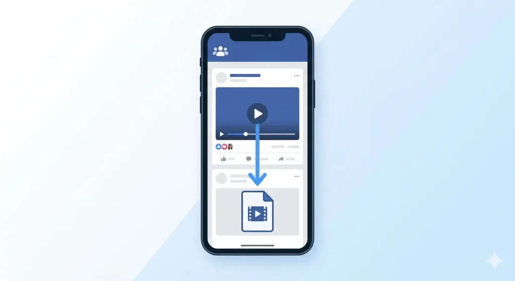 Download Facebook Group videos on Android and iPhone free
