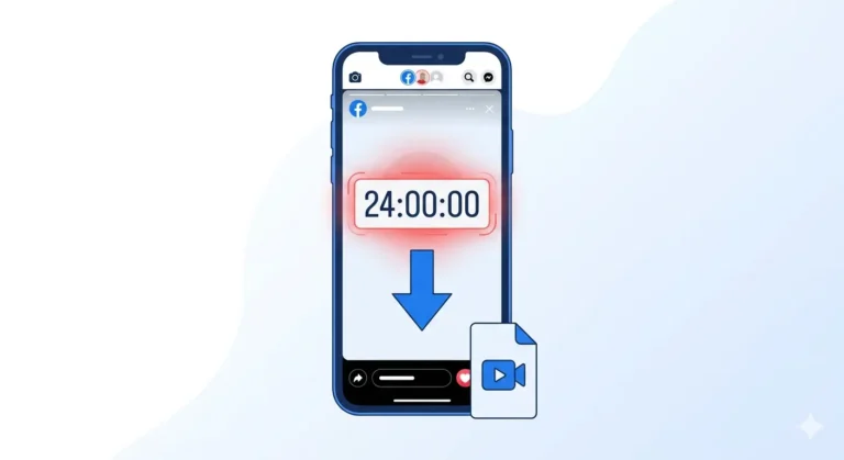 Download Facebook Story before it disappears after 24 hours