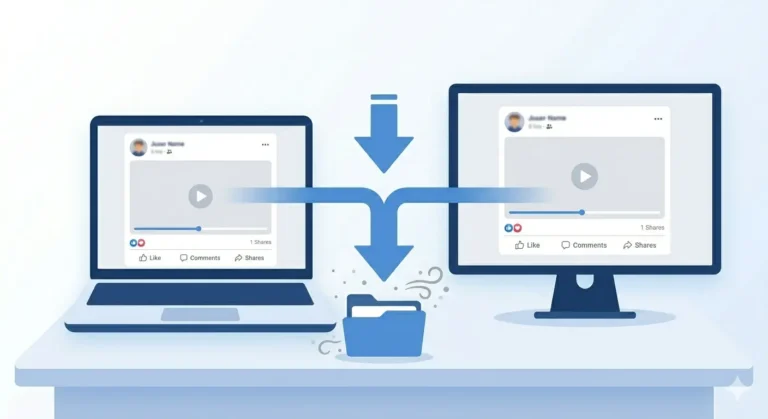 Download Facebook videos on PC laptop without software
