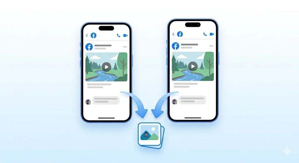 Download Facebook videos on iPhone 15 and iPhone 16 free easy method
