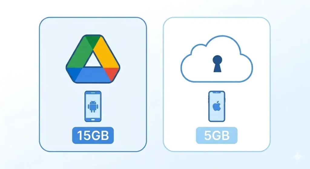 Google Drive vs iCloud which cloud storage is better for Facebook videos