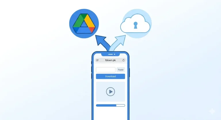 Save Facebook videos to Google Drive or iCloud cloud storage free