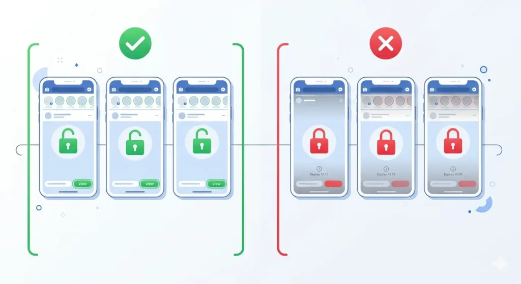 Types of Facebook Stories you can download and save